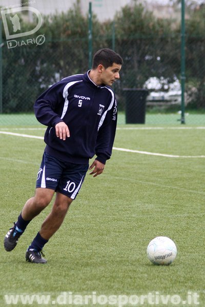 Daniele Frau nel riscaldamento Daniele Frau nel riscaldamento